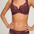 Daisy Non-Padded Underwired Bra, Purple