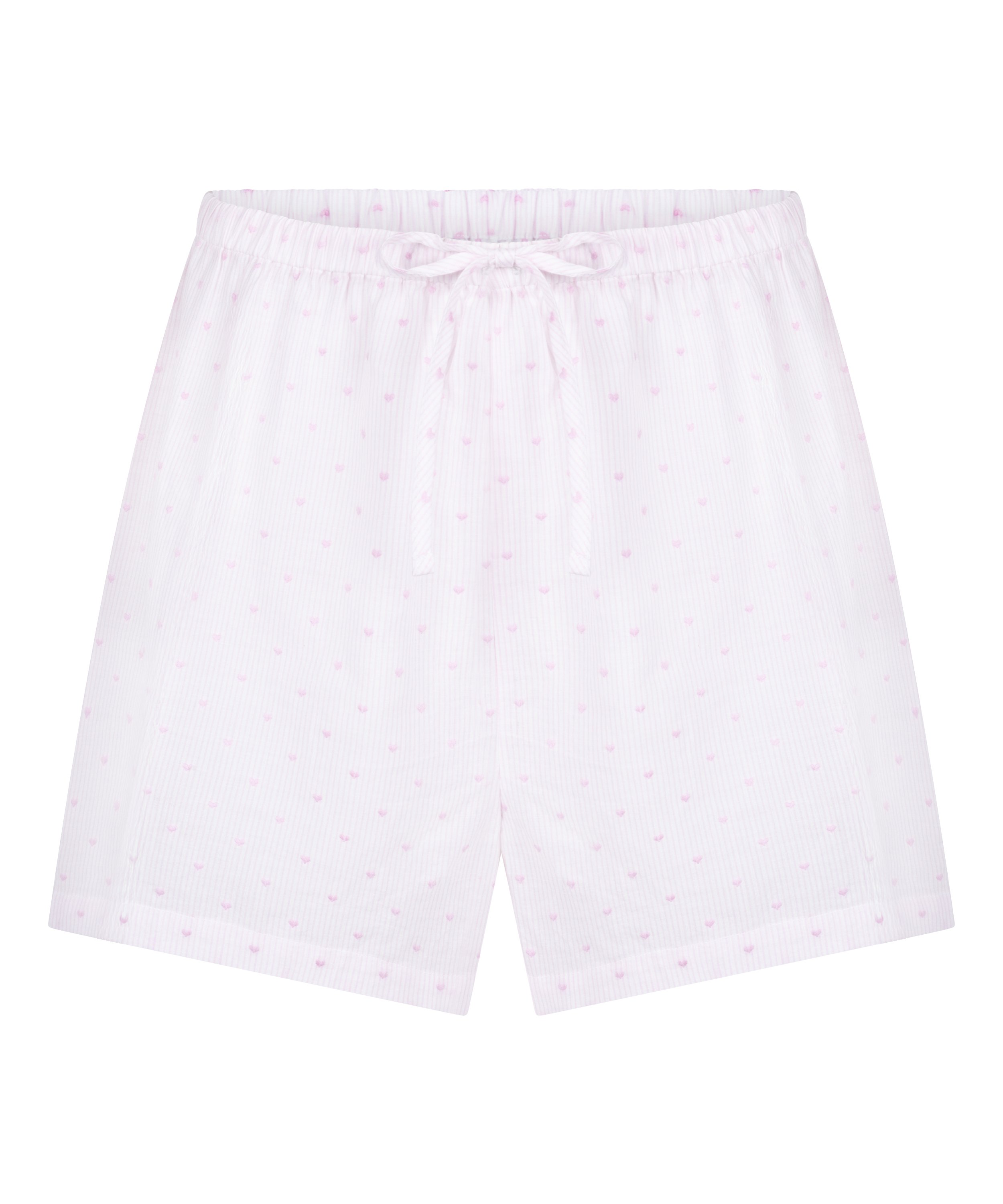 Heart Pyjama Short, Pink, main