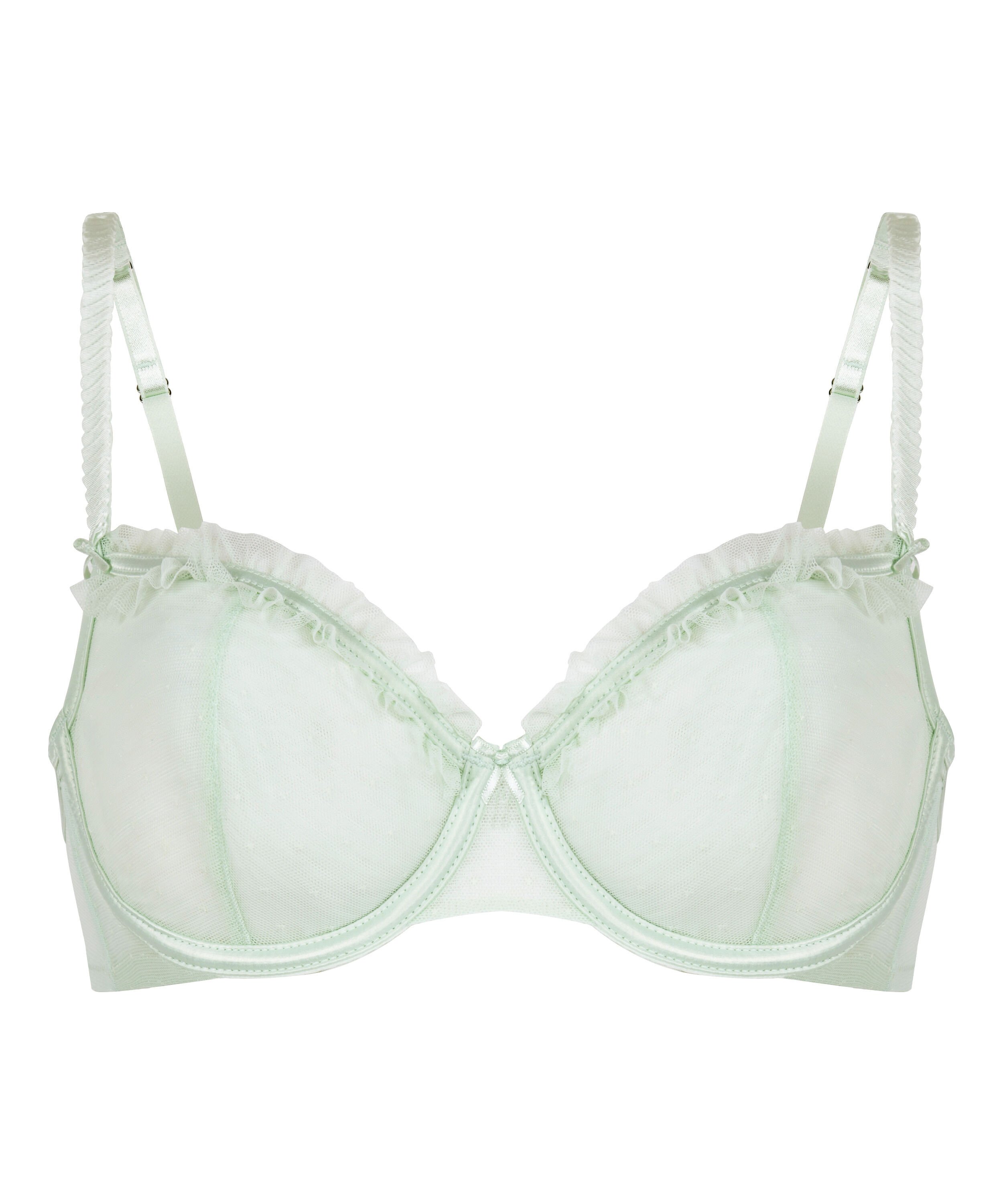 Claudia Non-Padded Underwired Bra, Green