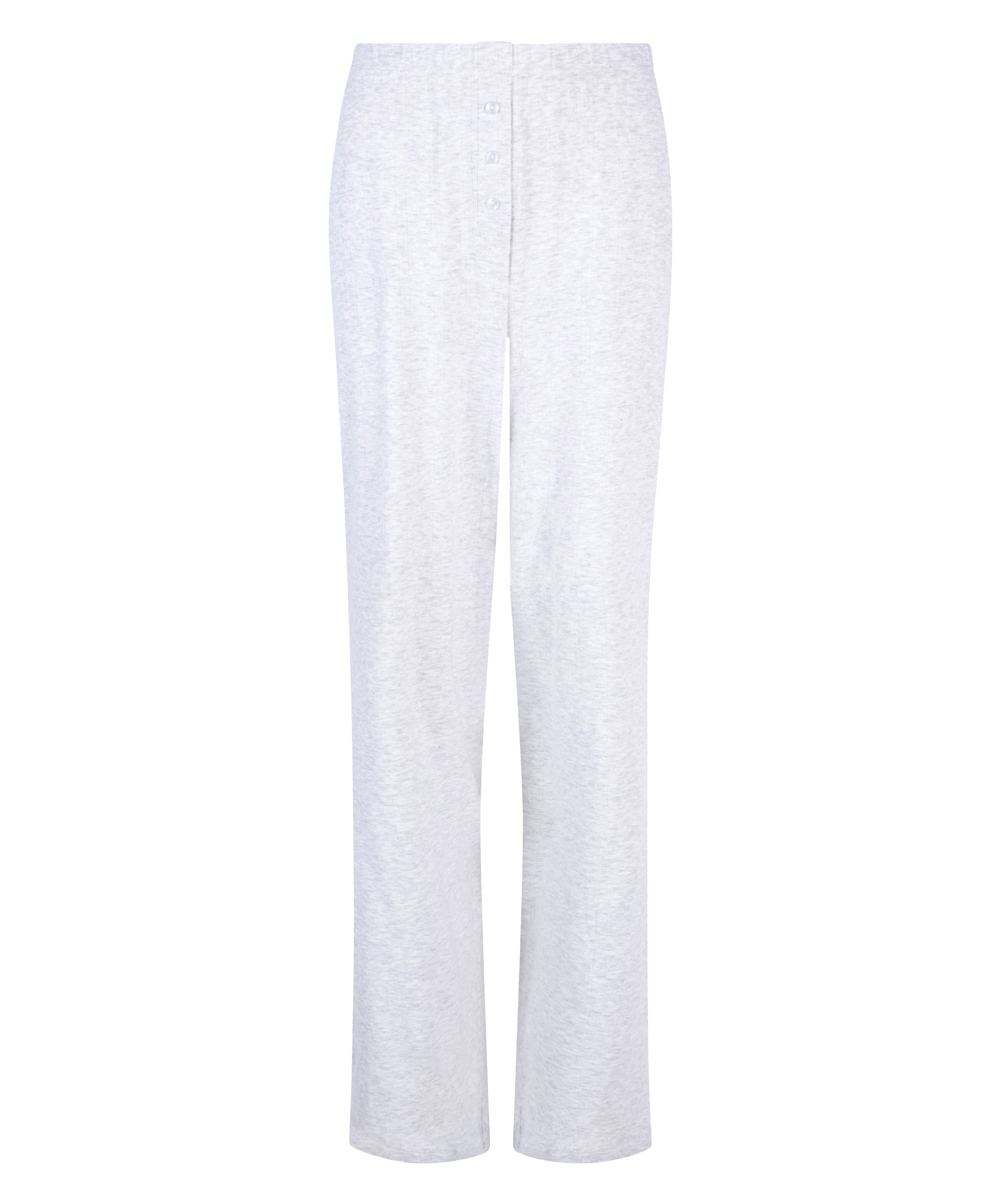 Pointelle Pyjama Pants, Gray, main
