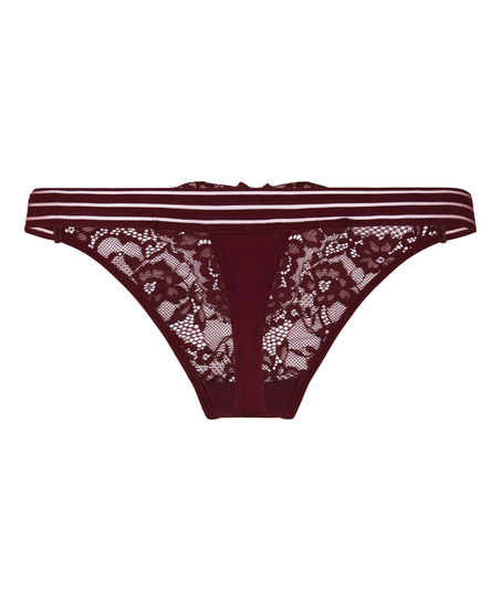 Highleg Tanga Sully, Purple