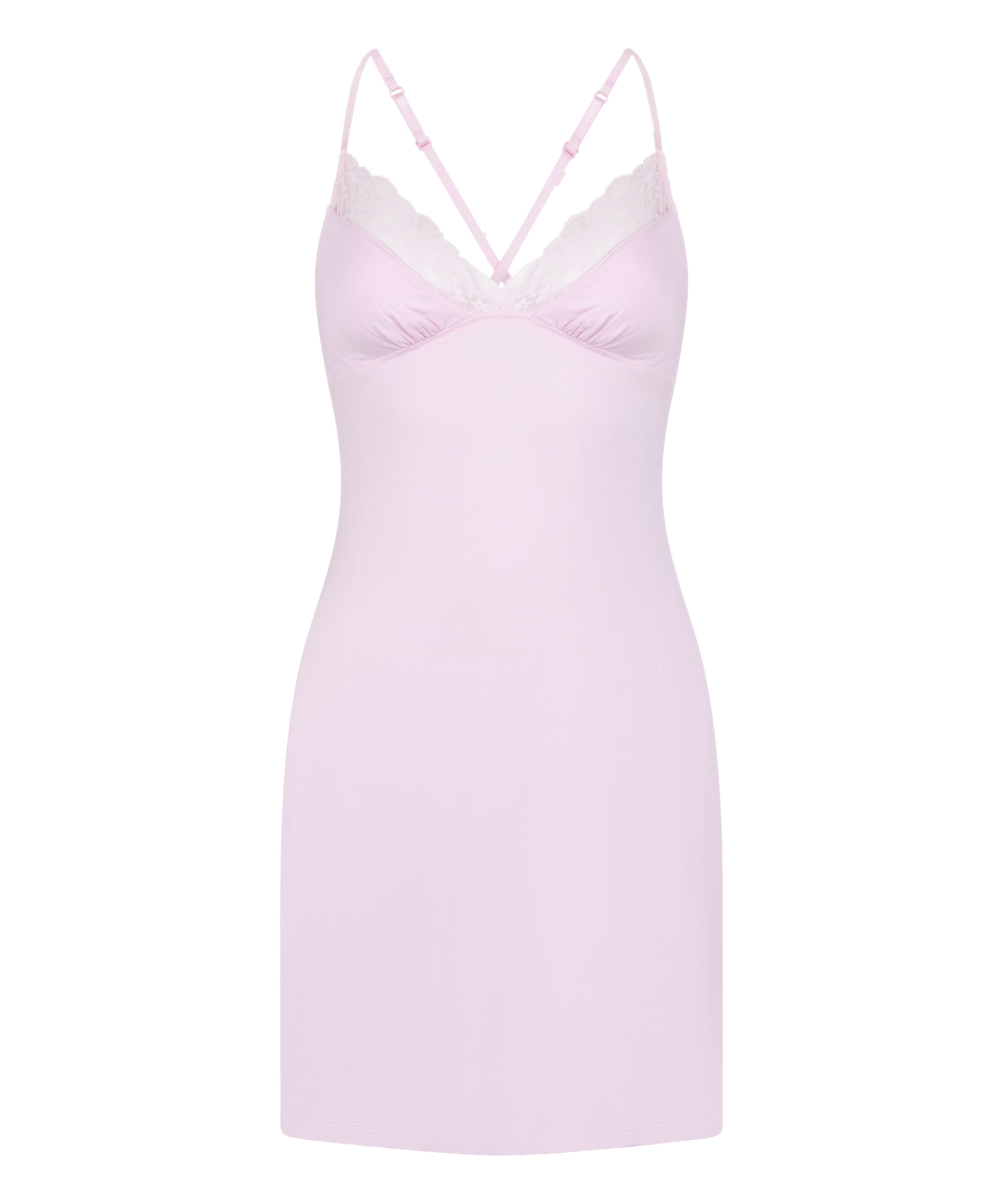 Jersey Slipdress, Pink, main
