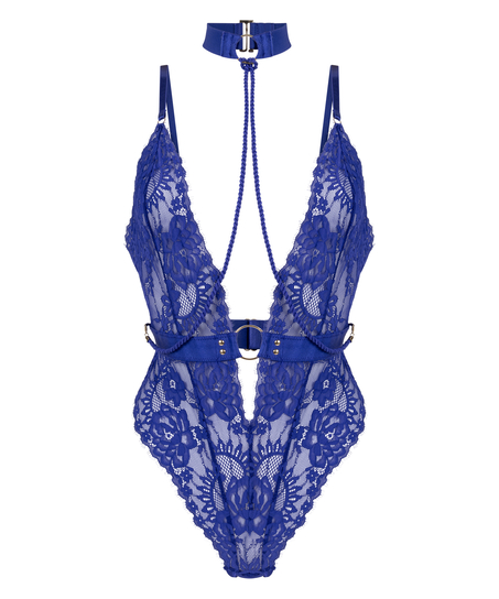 Private Brandy body open crotch, Blue