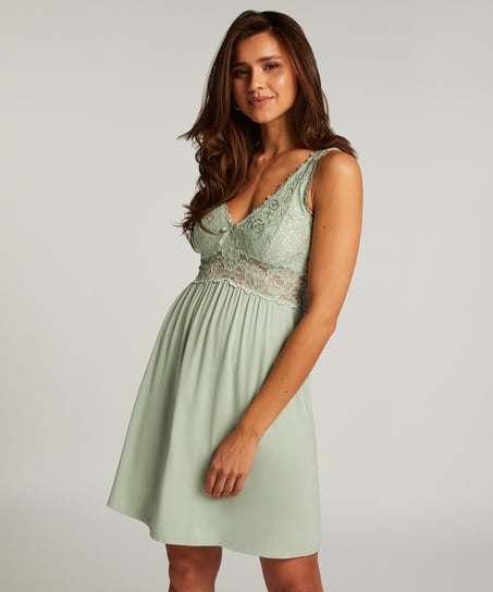Nora Lace Slip Dress - Slip dresses & Babydolls - Hunkemller