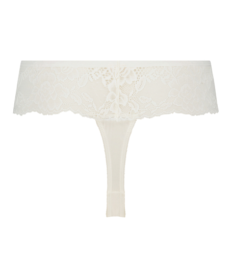 Bianca Boxer Thong, White