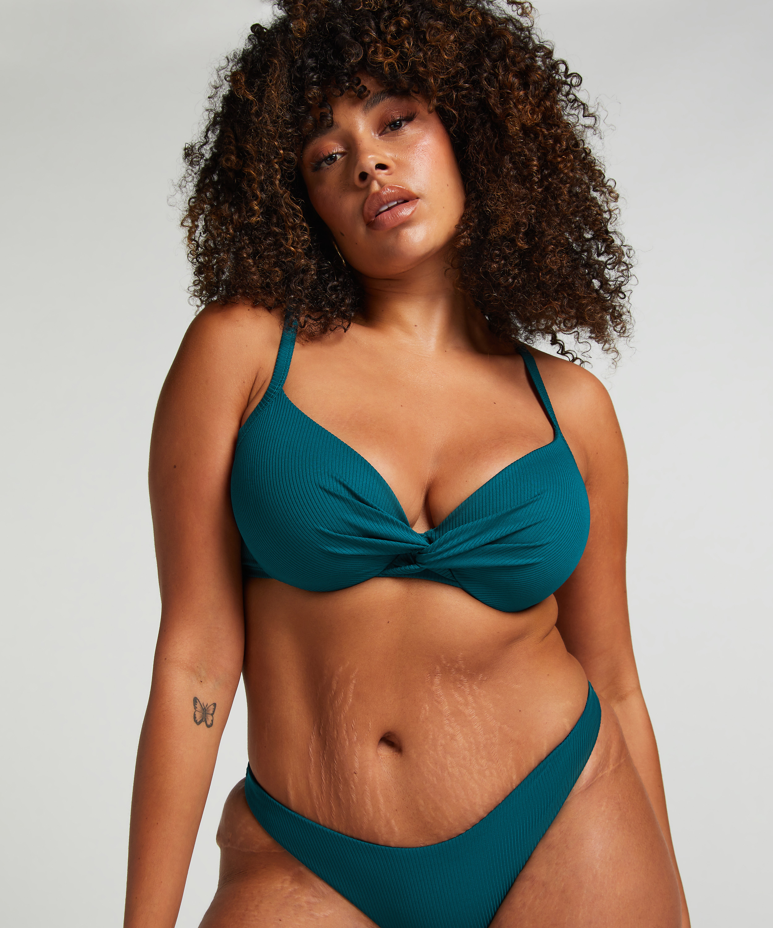 Eclipse Bikini Top, Green, main