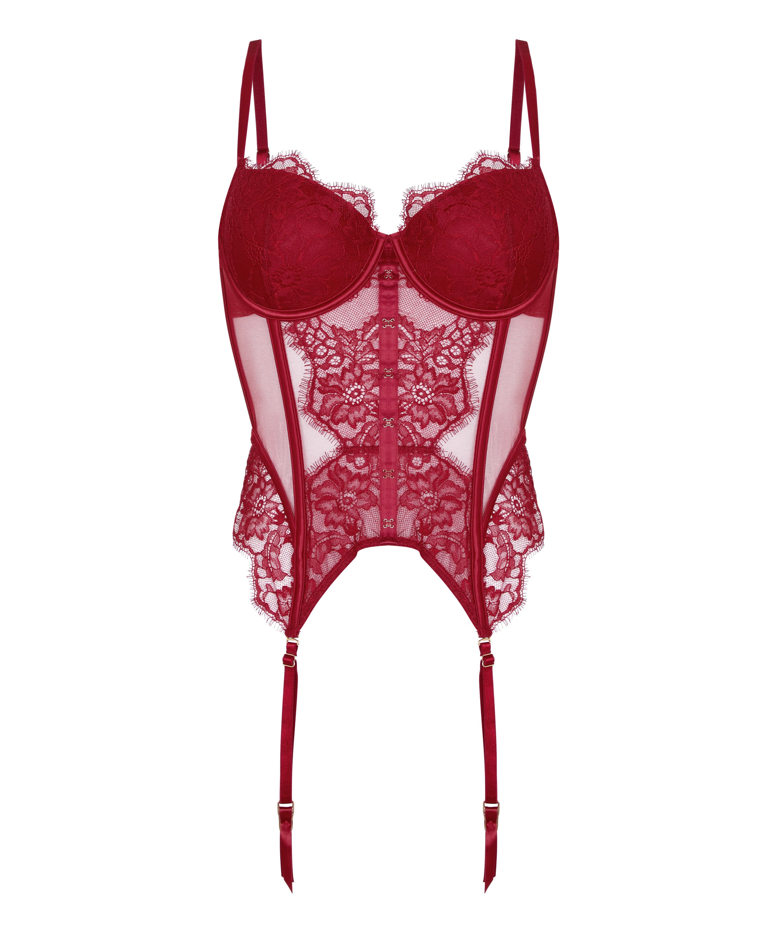 Bustier Cecilia, Red