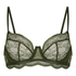 Isabelle Non-Padded Underwired Bra, Green