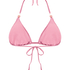 Kallua Triangle Bikini Top, Pink