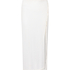 Crochet Midi Skirt, White