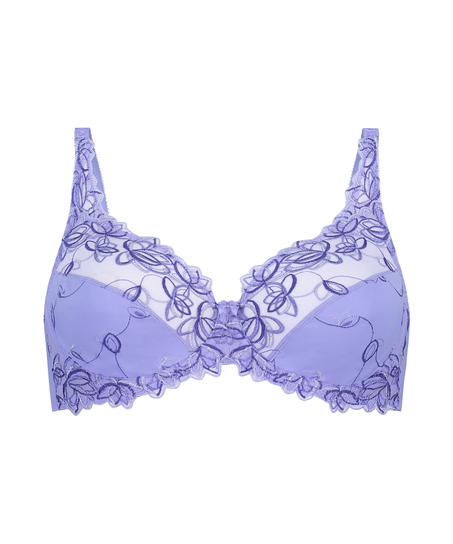 Diva Non-Padded Underwired Bra, Purple
