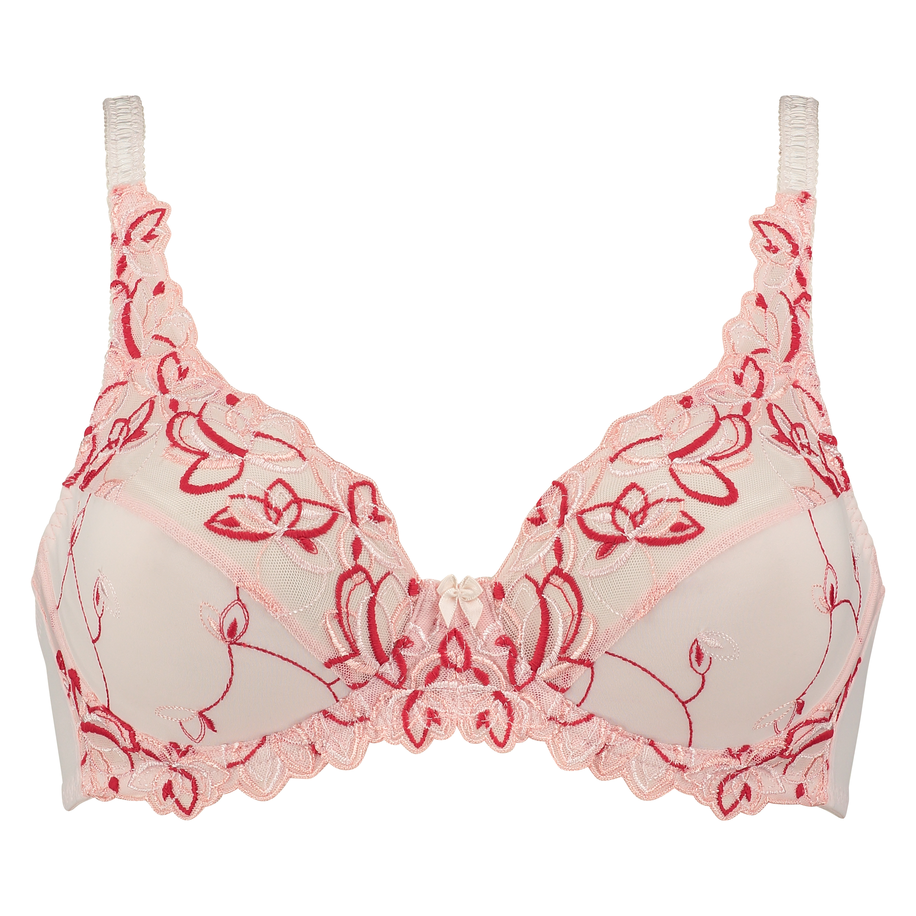 Diva Non-Padded Underwired Bra, Pink, main