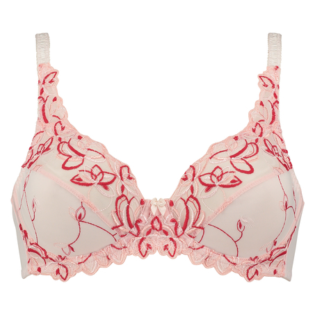 Diva Non-Padded Underwired Bra, Pink