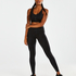 HKMX High waisted sport legging Mojave, Black