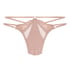 Nisha Open Crotch Brazilian, Beige