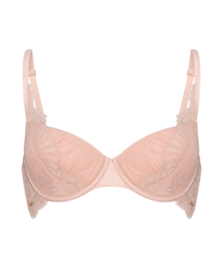 Antonia Padded Underwired Bra, Pink