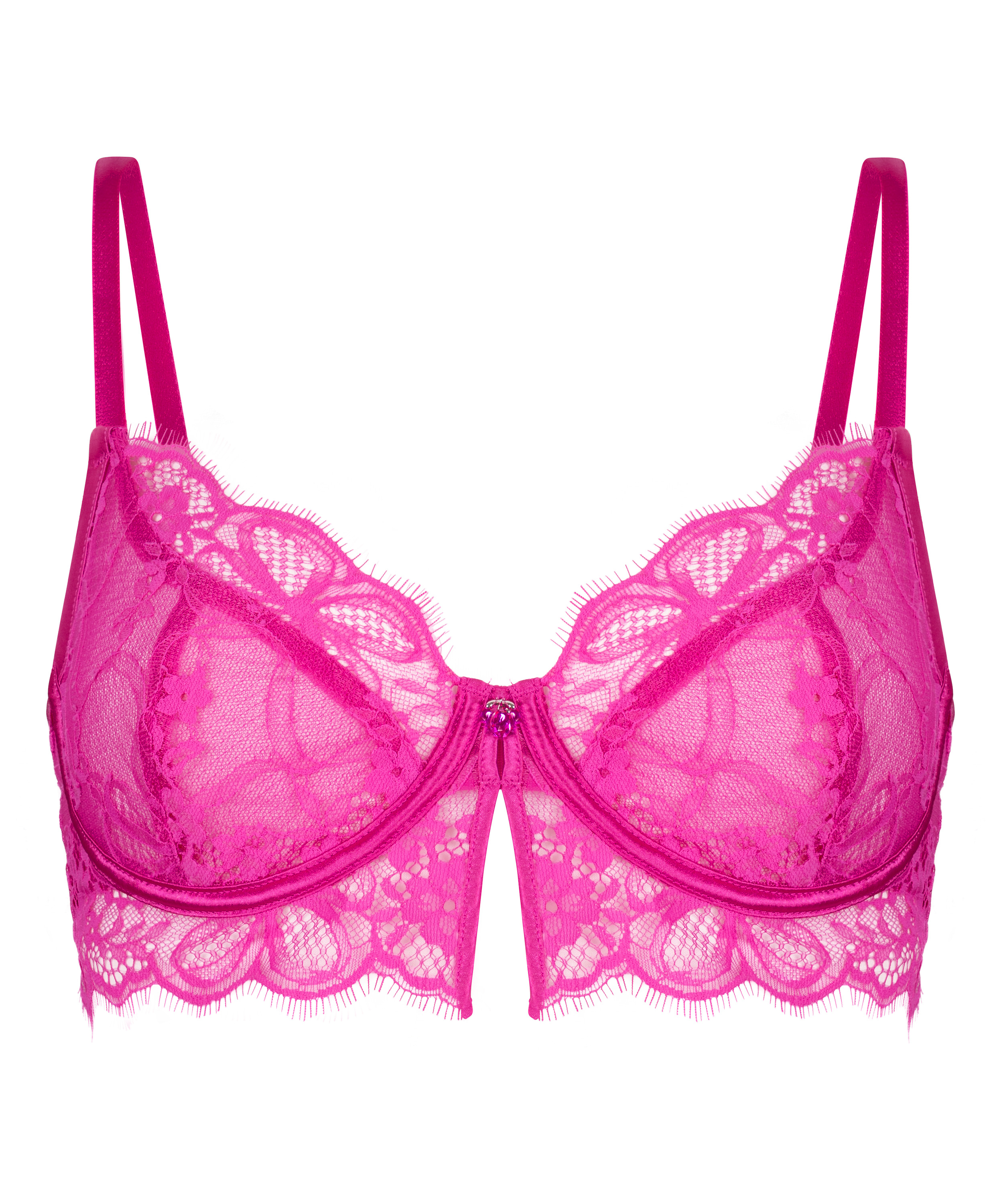 Prina Non-Padded Underwired Bra, Pink, main