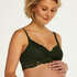 Shiloh non-padded non-wired nursing bra, Green