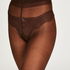 15 Denier Ladder Resistant Tights, Brown