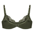 Sophie Non-Padded Underwired Bra, Green