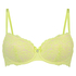 Marina Padded Underwired Bra, Yellow