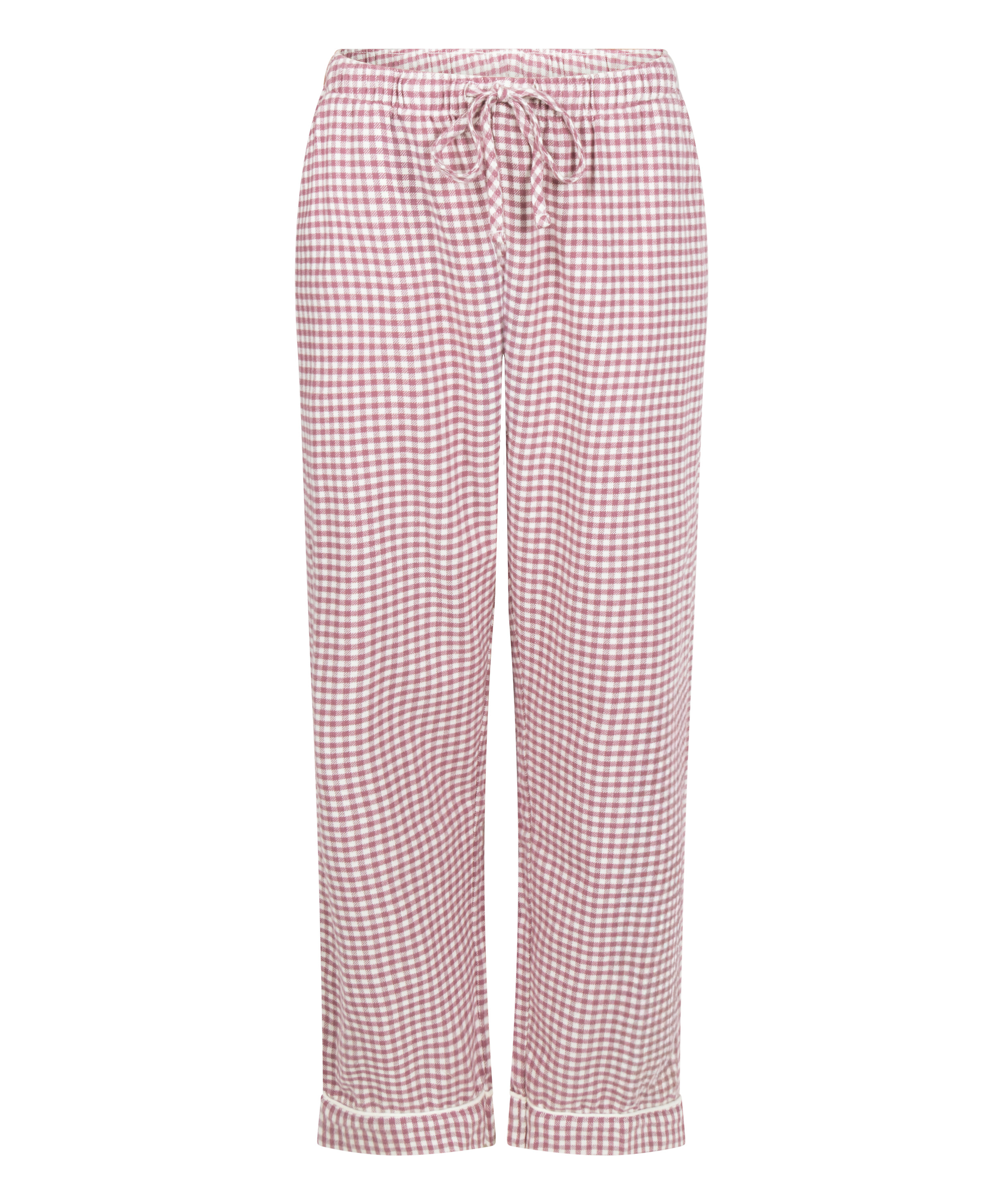 Flannel Pyjama Pants, Purple, main
