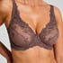 Diva Non-Padded Underwired Bra, Brown