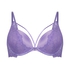 Isabella Padded Push-Up Underwired Bra, Purple