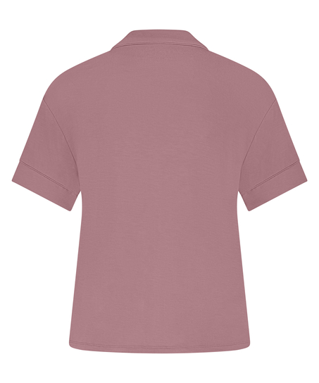 Essential Jersey Short-Sleeved Jacket, Pink