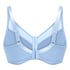 Nina Non-Padded Underwired Minimizer Bra, Blue