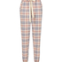 Check Pyjama Pants, Beige