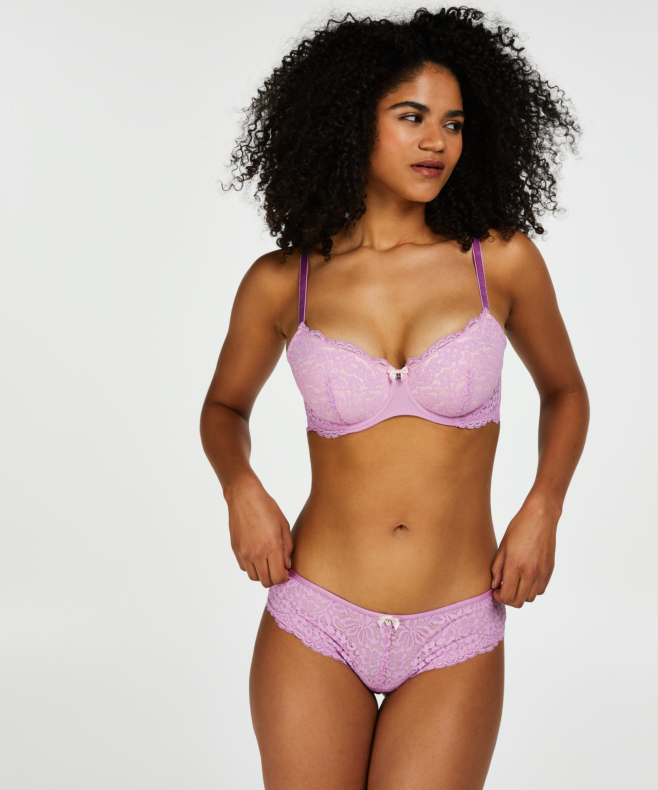 Marina Padded Underwired Bra, Pink, main