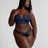 Andrea Padded Non-Wired Bra, Blue