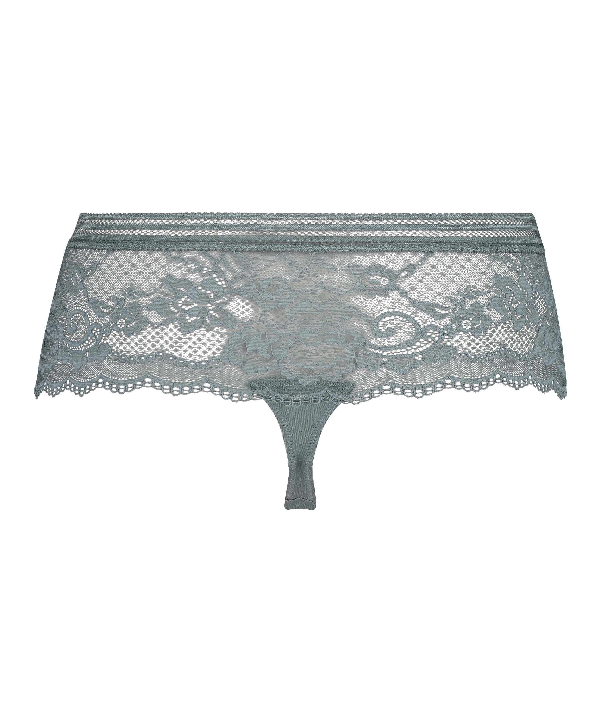 Loredana High Thong Boxers, Gray, main