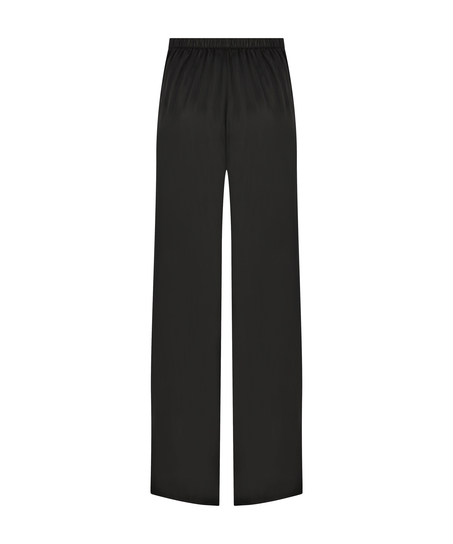 Satin Trousers, Black