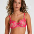 Non-Padded Underwired Bra Bearice , Pink