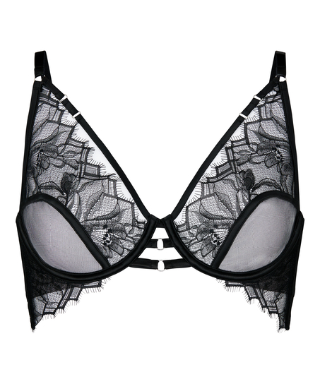 Non-Padded Underwired Bra Bea, Black