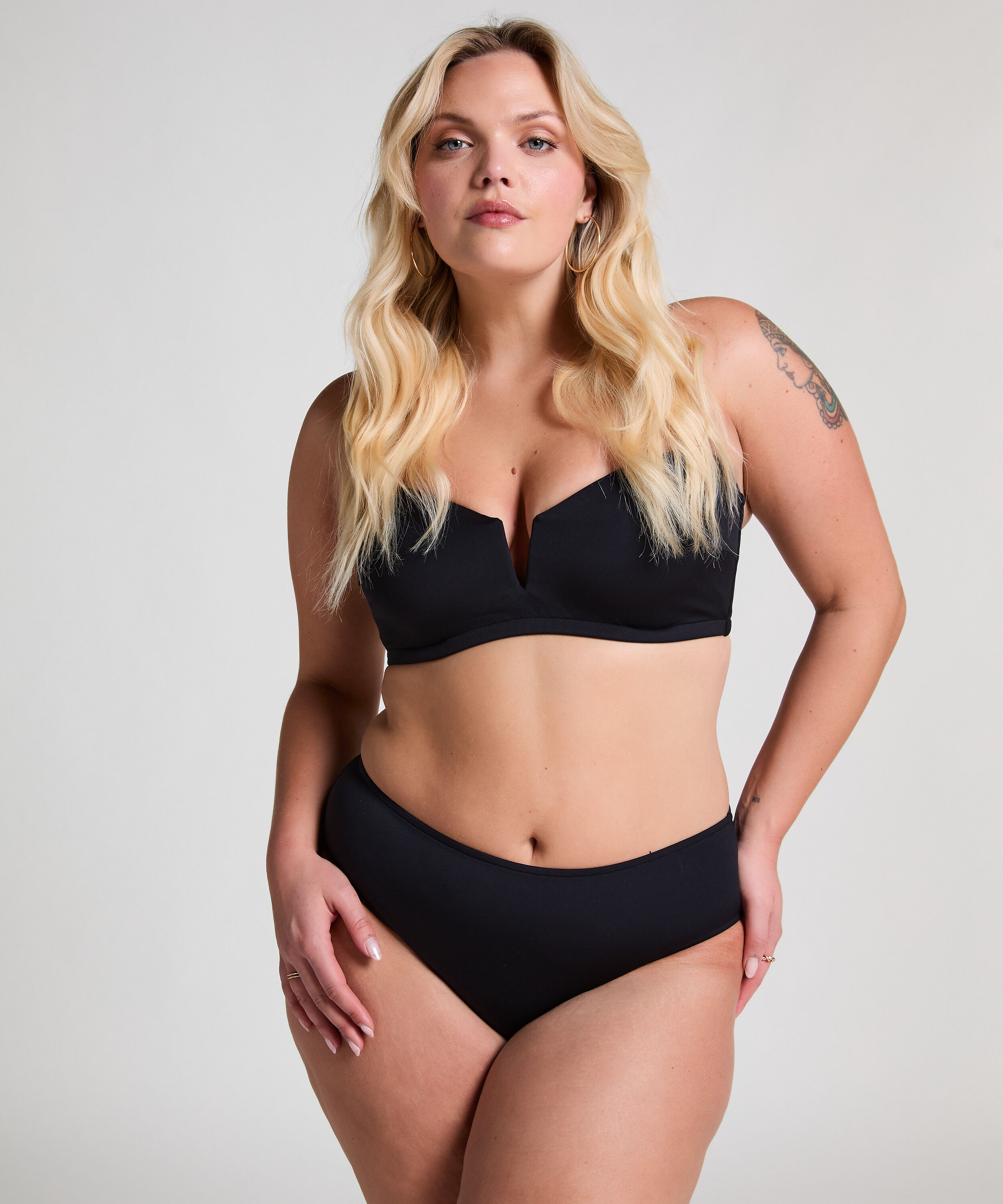 Neoprene Rio Bikinibottom, Black