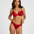 Elliena Extra Low V Thong, Red