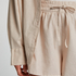 Linen Pyjama Shorts, Beige