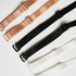 3-Pack Basic Bra Straps, Black