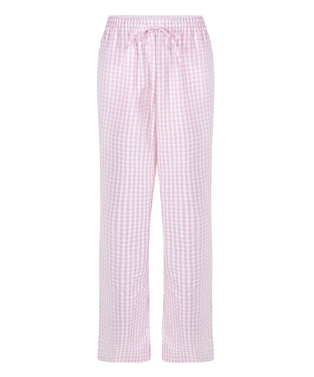 Cotton Pyjama Pants, Pink