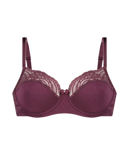 Sophie Non-Padded Underwired Bra, Purple