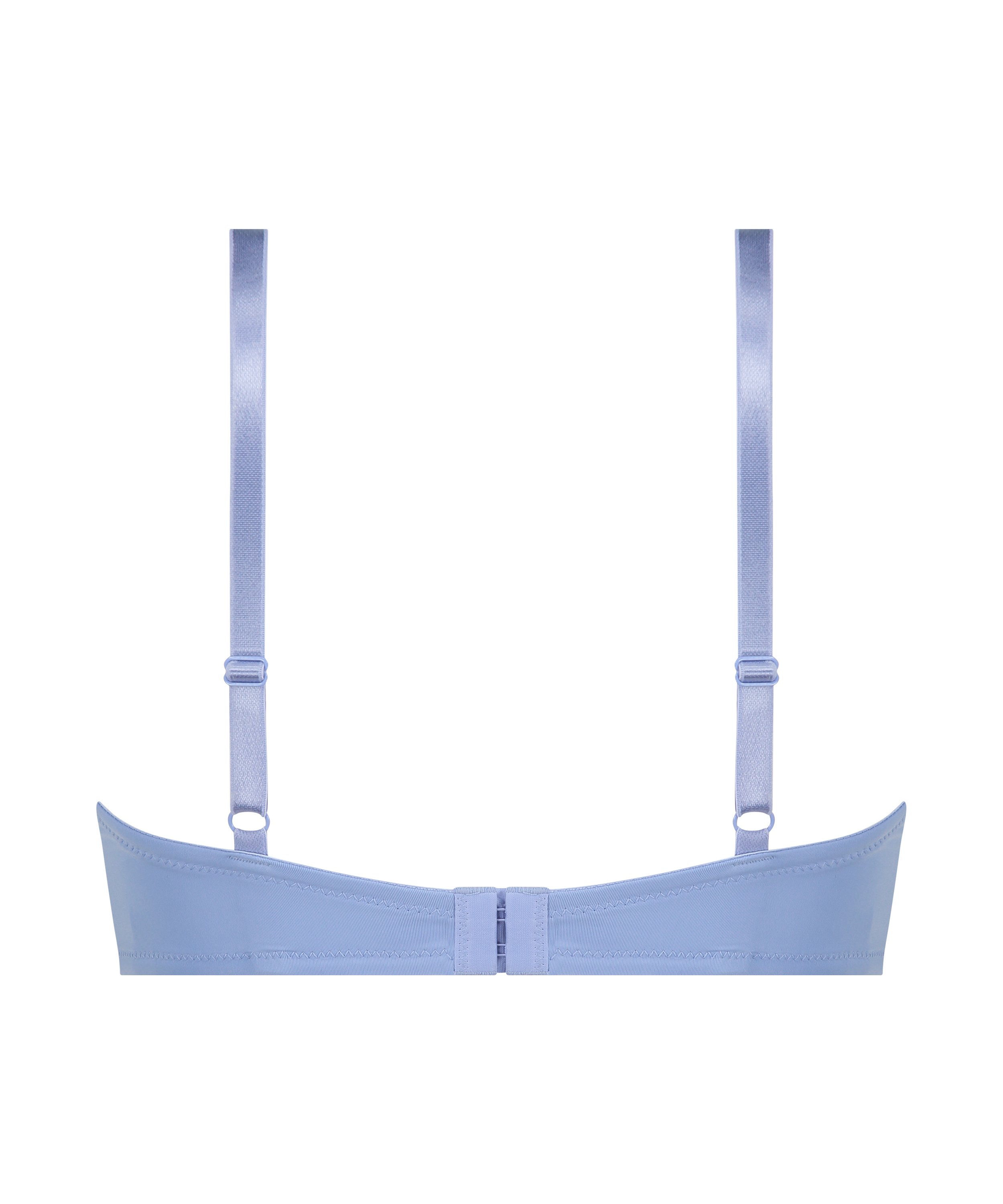 Plunge Padded Underwired Bra, Blue, main