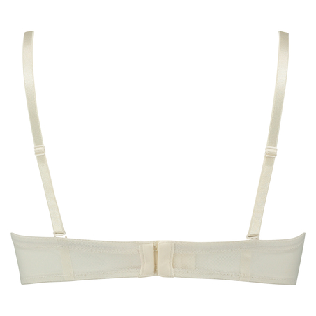 Padded strapless underwired bra  Lenka, White