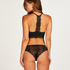 Marine Seamless Bralette, Black