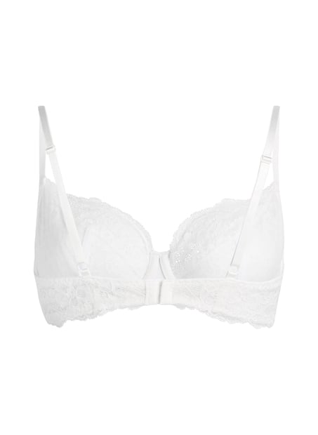 Marine Non-Padded Underwired Bra, White
