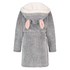Teens Fleece Bathrobe, Gray