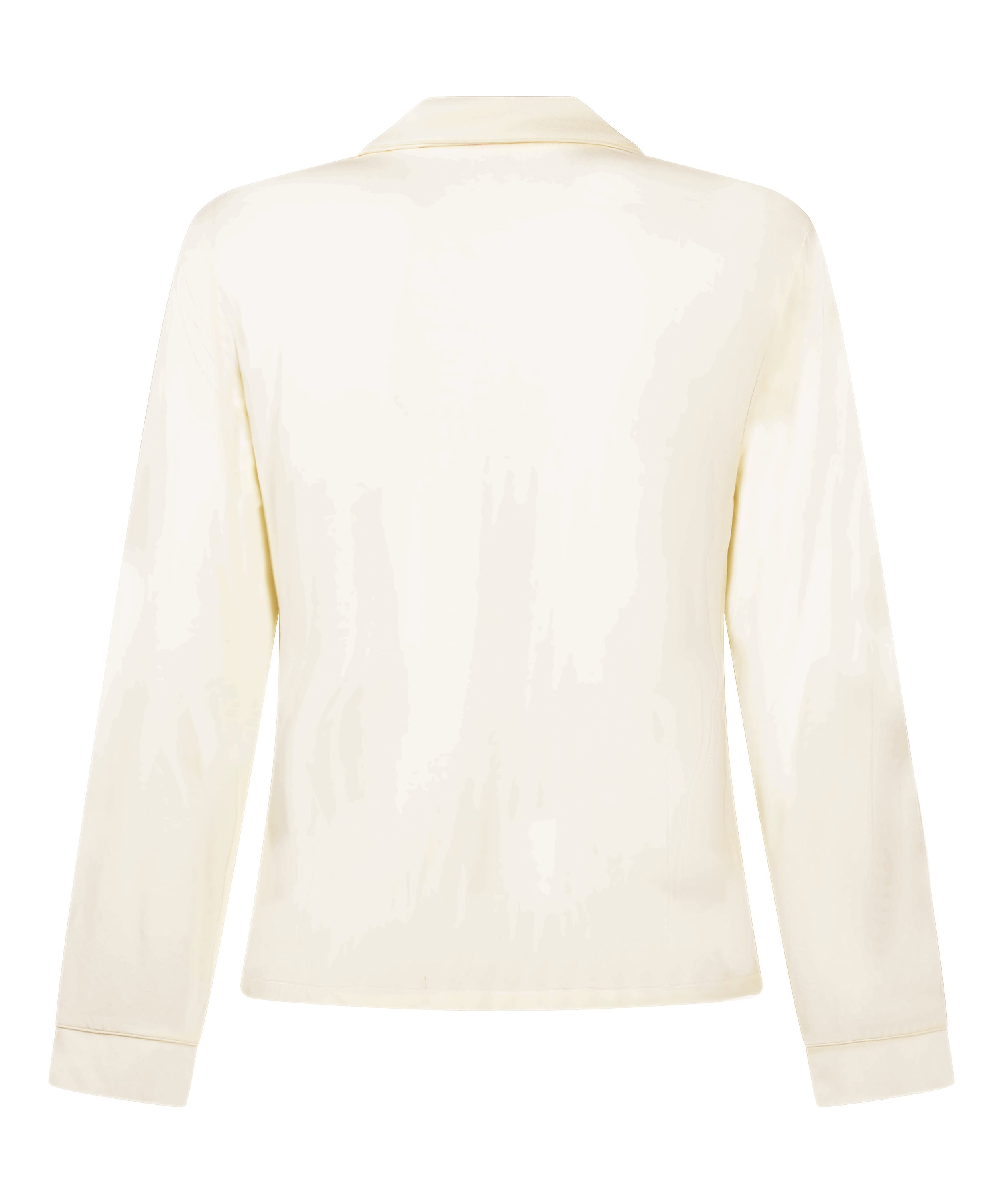 Essential Jersey Long-Sleeved Jacket, White, main