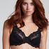 Diva Non-Padded Underwired Bra, Black